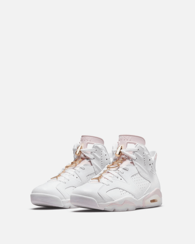 Jordan 6 gold and sales white