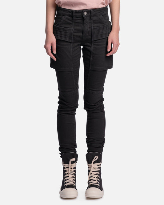 Rick Owens DRKSHDW Women Pants Women's Creatch Pants in Black
