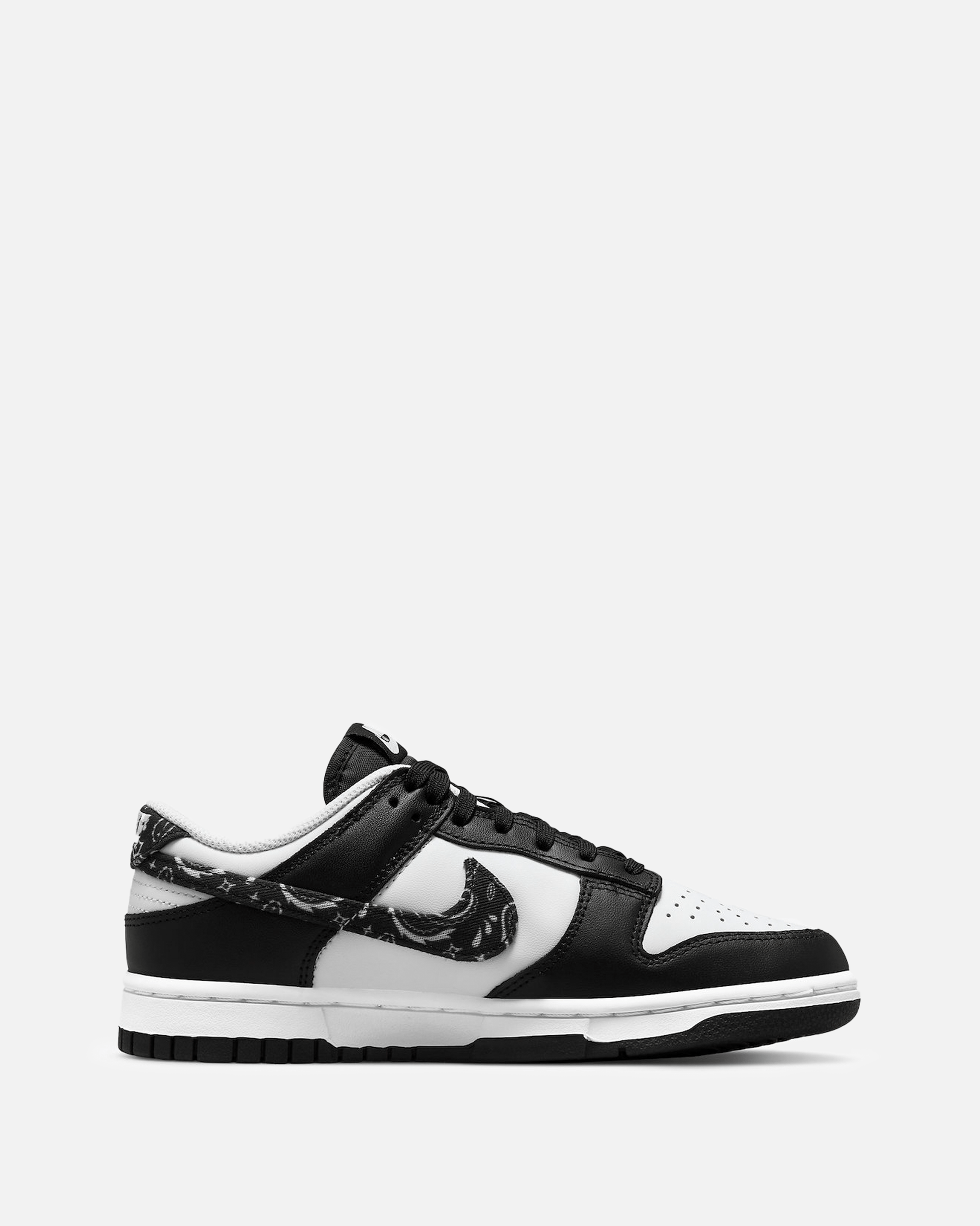 Nike Releases Women's Dunk Low Essential 'Black Paisley'