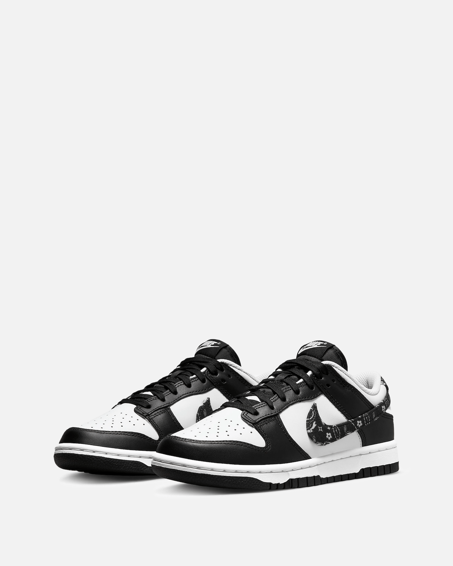 Nike Releases Women's Dunk Low Essential 'Black Paisley'