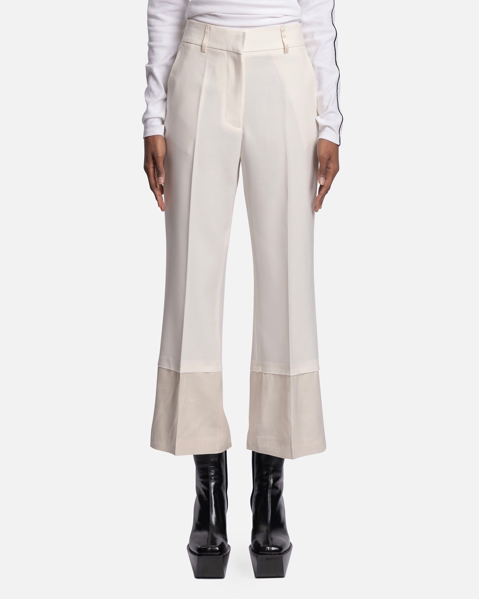 Wales Bonner Women Pants Women's Harmony Trouser in Ivory