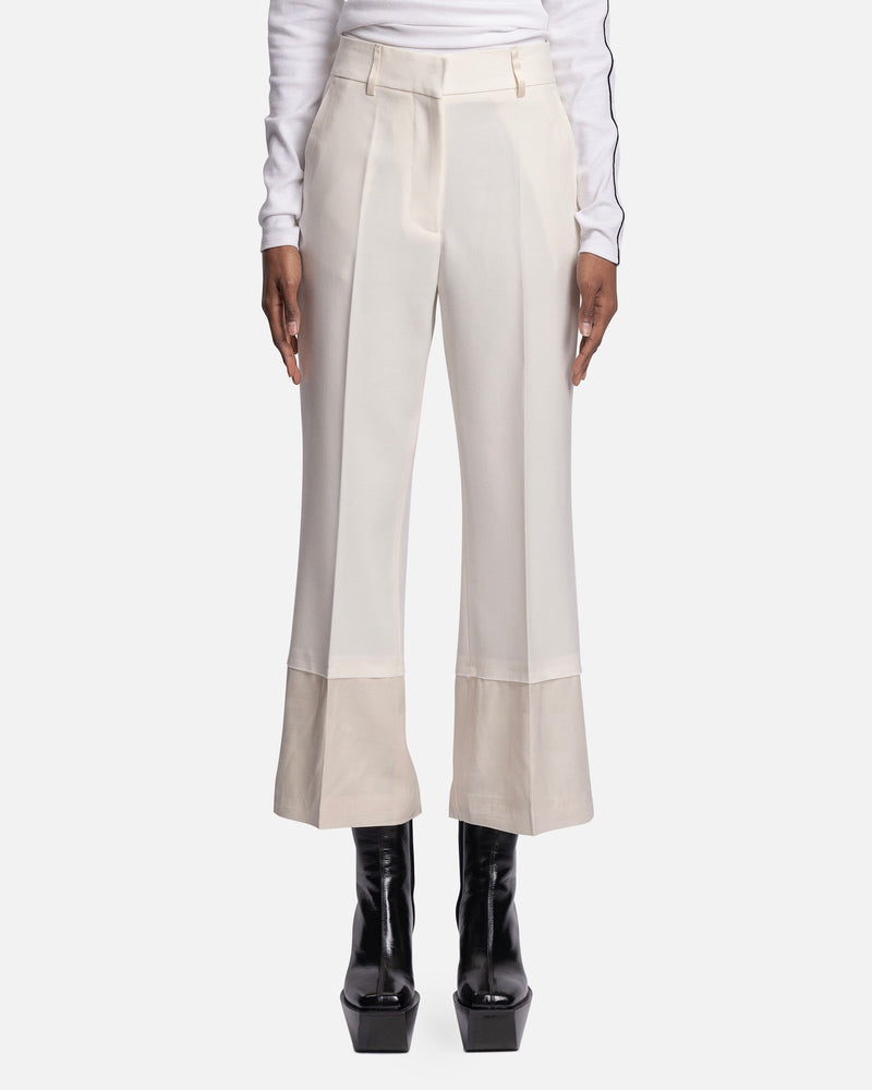 Wales Bonner Women Pants Women's Harmony Trouser in Ivory
