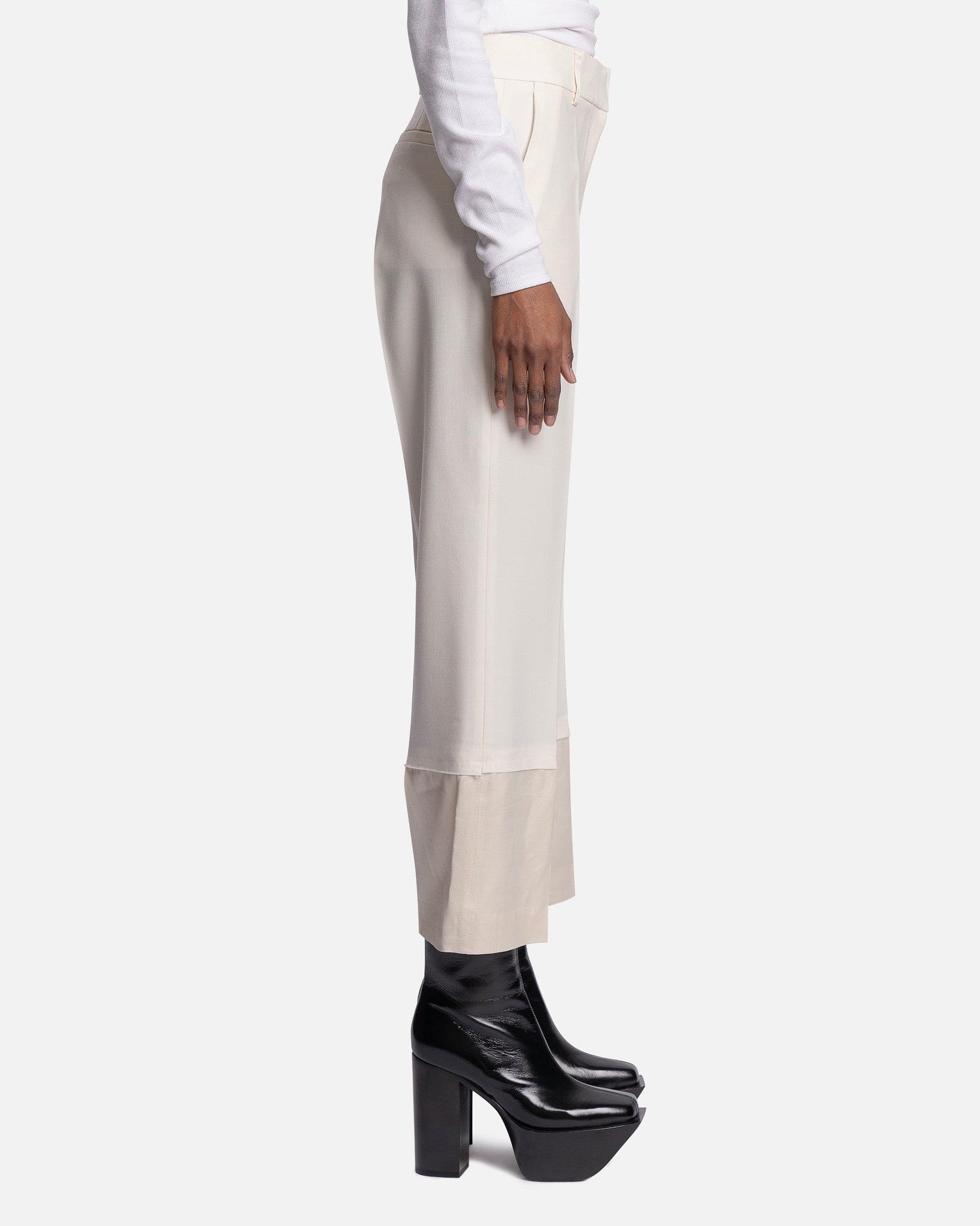 Wales Bonner Women Pants Women's Harmony Trouser in Ivory
