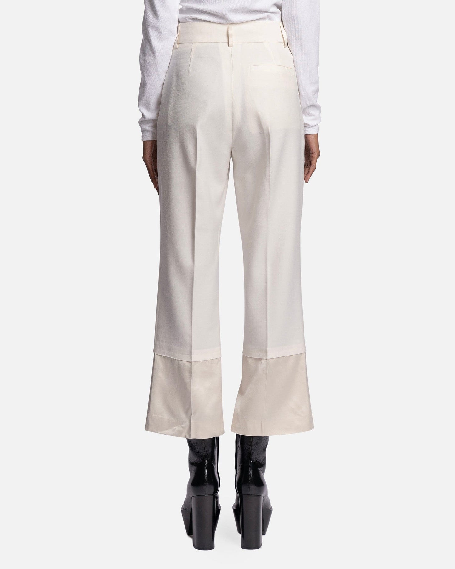 Wales Bonner Women Pants Women's Harmony Trouser in Ivory