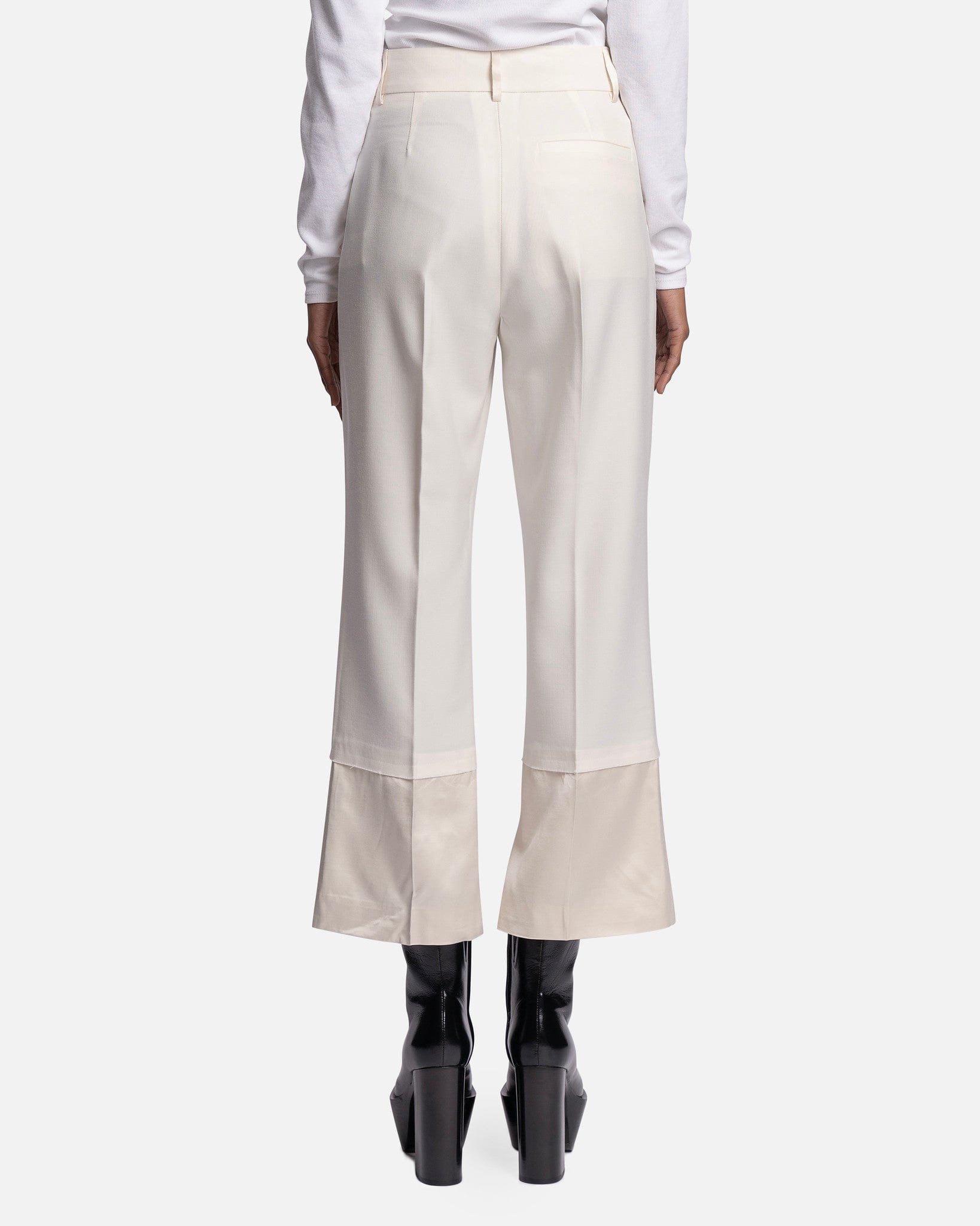 Wales Bonner Women Pants Women's Harmony Trouser in Ivory