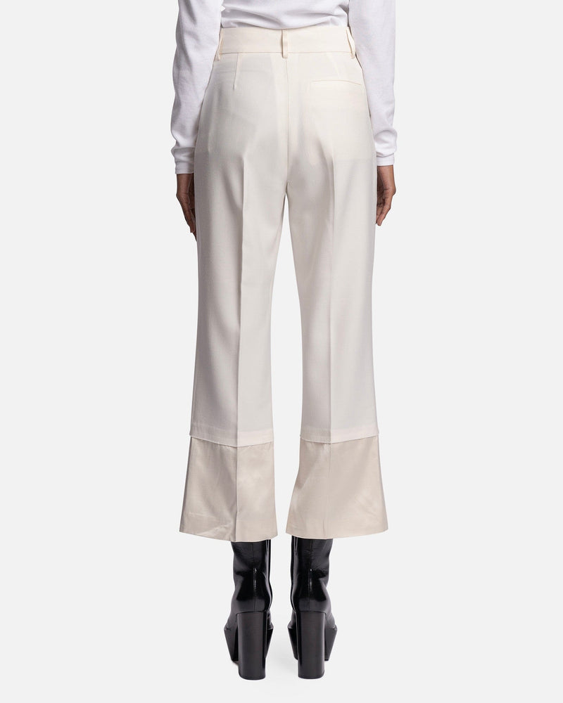 Wales Bonner Women Pants Women's Harmony Trouser in Ivory