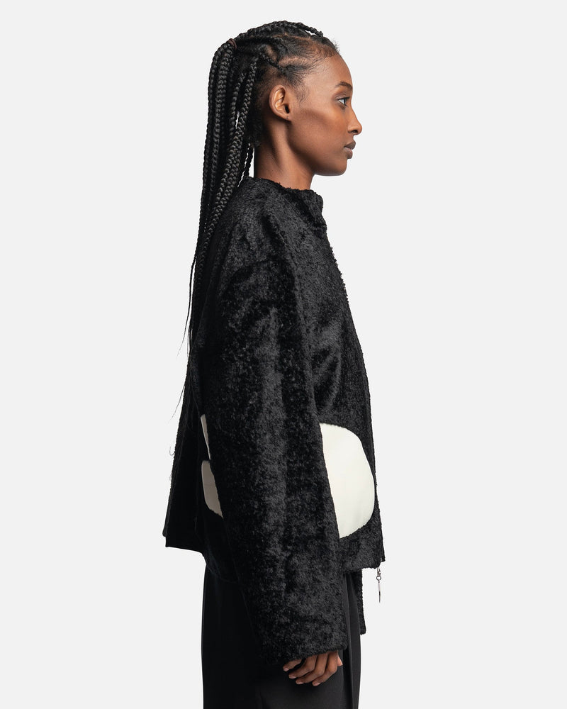 NAMACHEKO Men's Sweater Women's Temen Mid Layer in Black