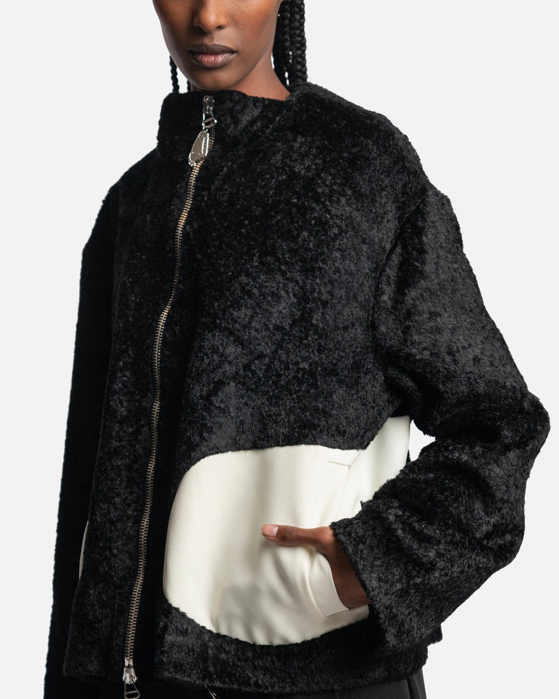 NAMACHEKO Men's Sweater Women's Temen Mid Layer in Black