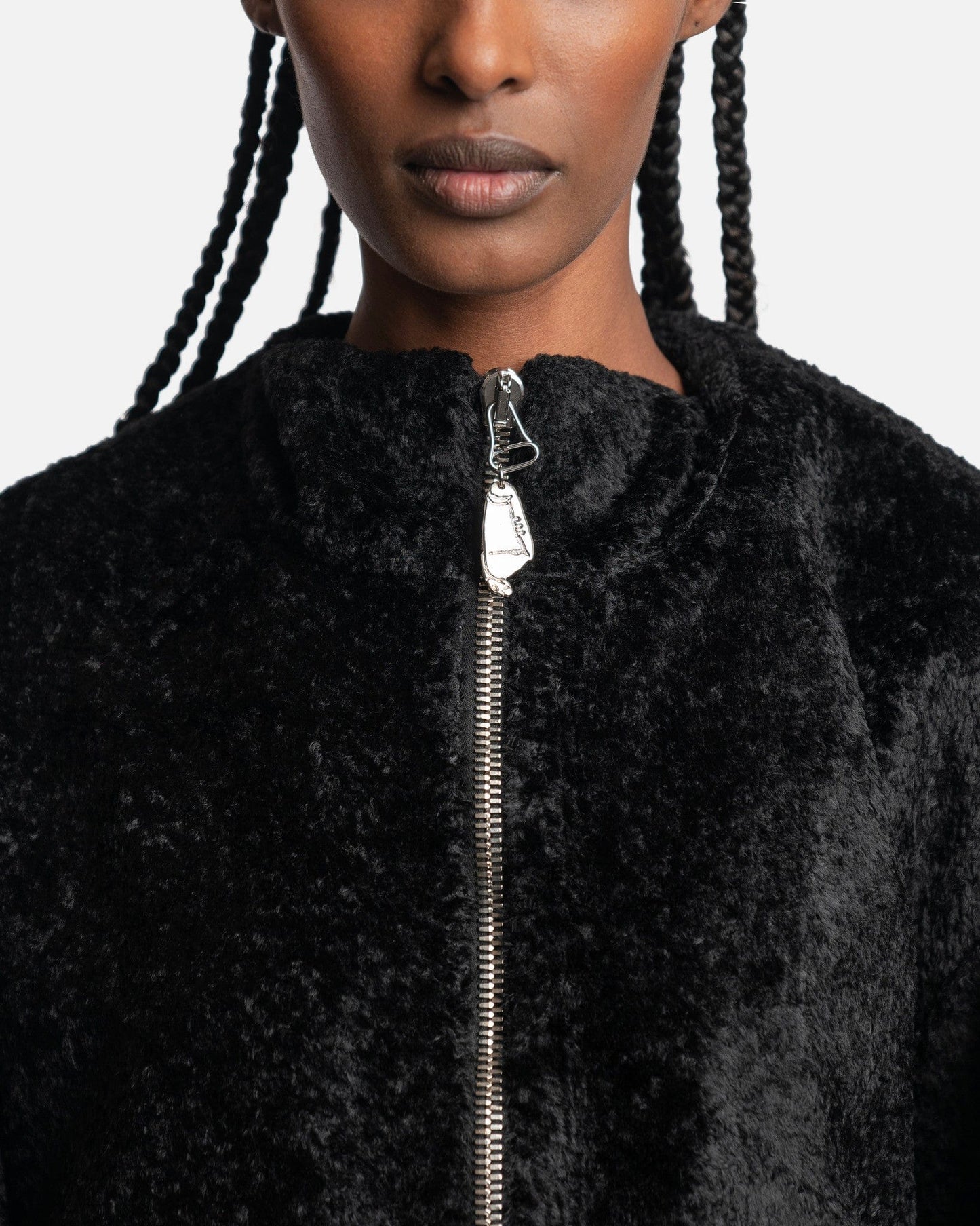 NAMACHEKO Men's Sweater Women's Temen Mid Layer in Black