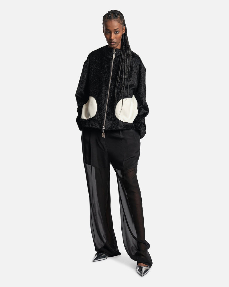 NAMACHEKO Men's Sweater Women's Temen Mid Layer in Black