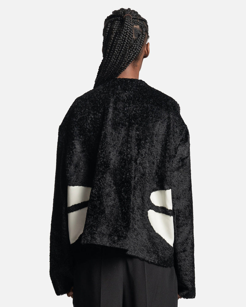 NAMACHEKO Men's Sweater Women's Temen Mid Layer in Black