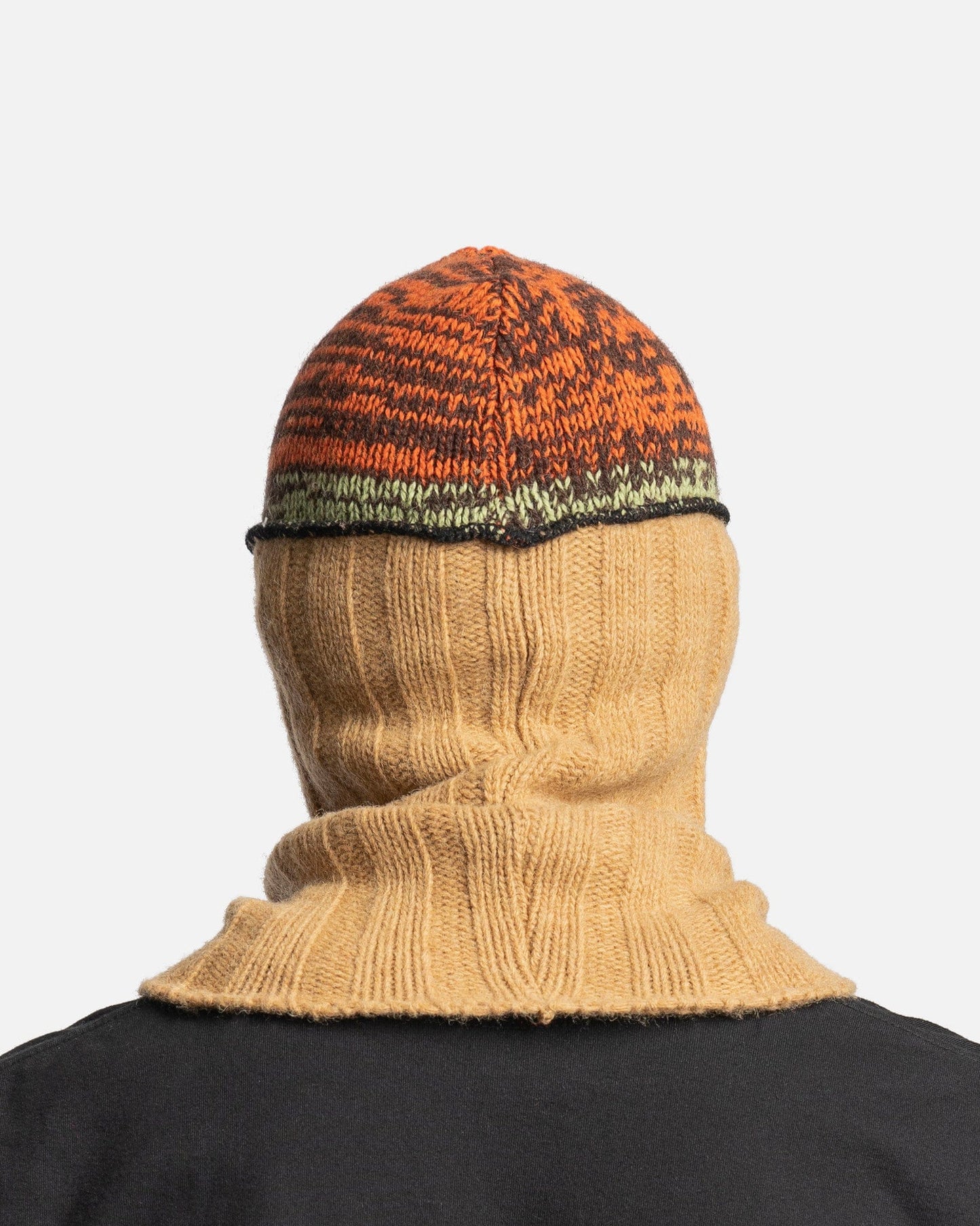 Marni Men's Hats Wool Balaclava in Lacquer