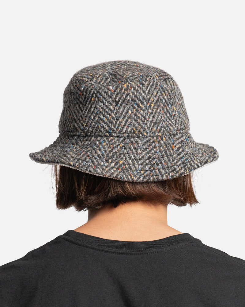 Marni Men's Hats Wool Bucket Hat in Pigeon