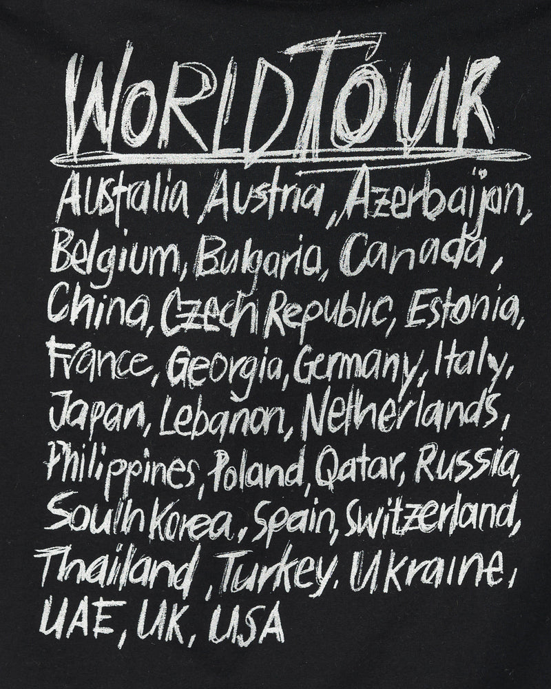 World Tour T-Shirt in Black – SVRN World Tour T-Shirt in Black – SVRN