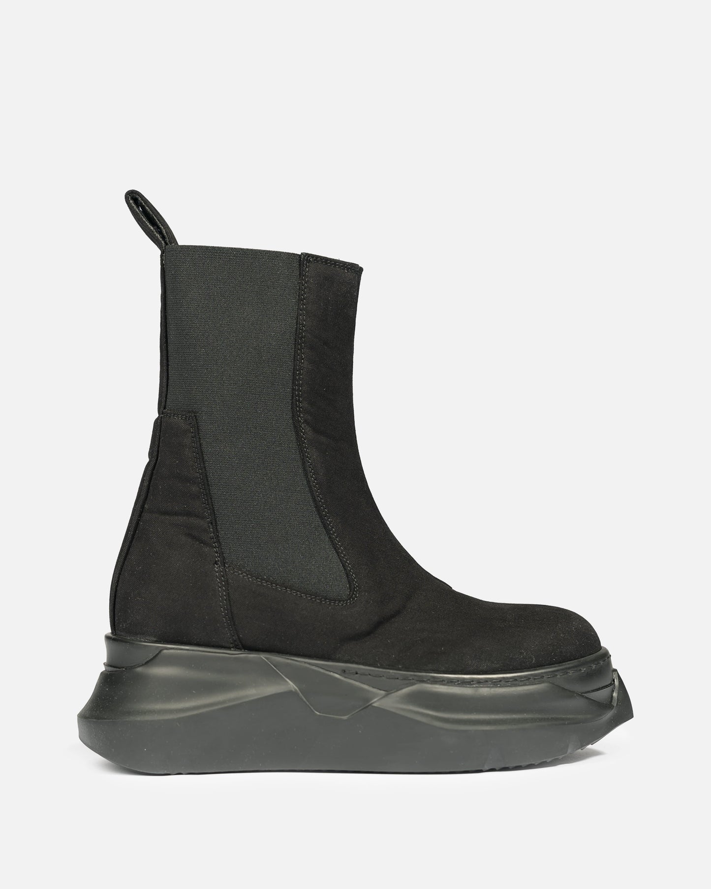 Rick Owens DRKSHDW Women Boots Woven Abstract Beatle in Black/Black