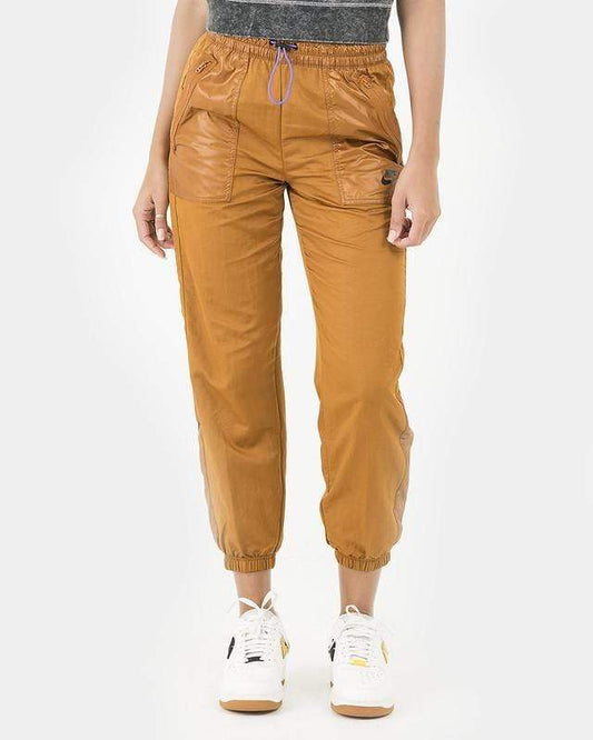 Nike Women Pants Woven Cargo Pants in Burnt Sienna