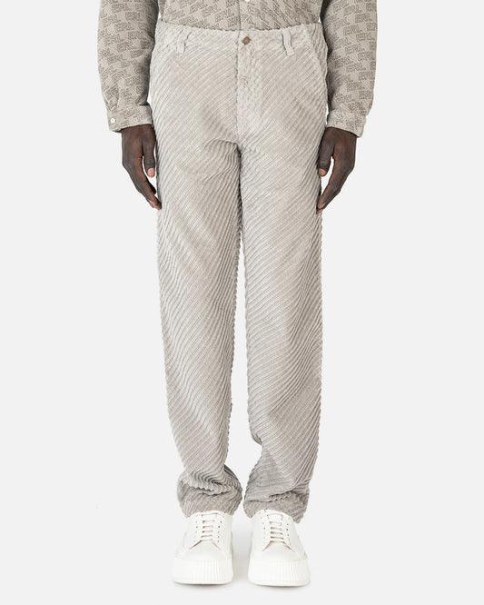 ERL Men's Pants Woven Cargo Pants in Grey