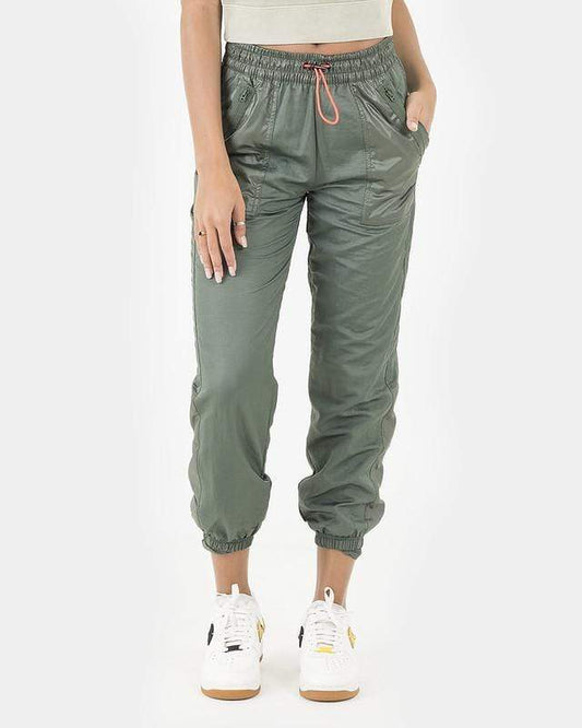 Nike Women Pants Woven Cargo Pants in Juniper Fog