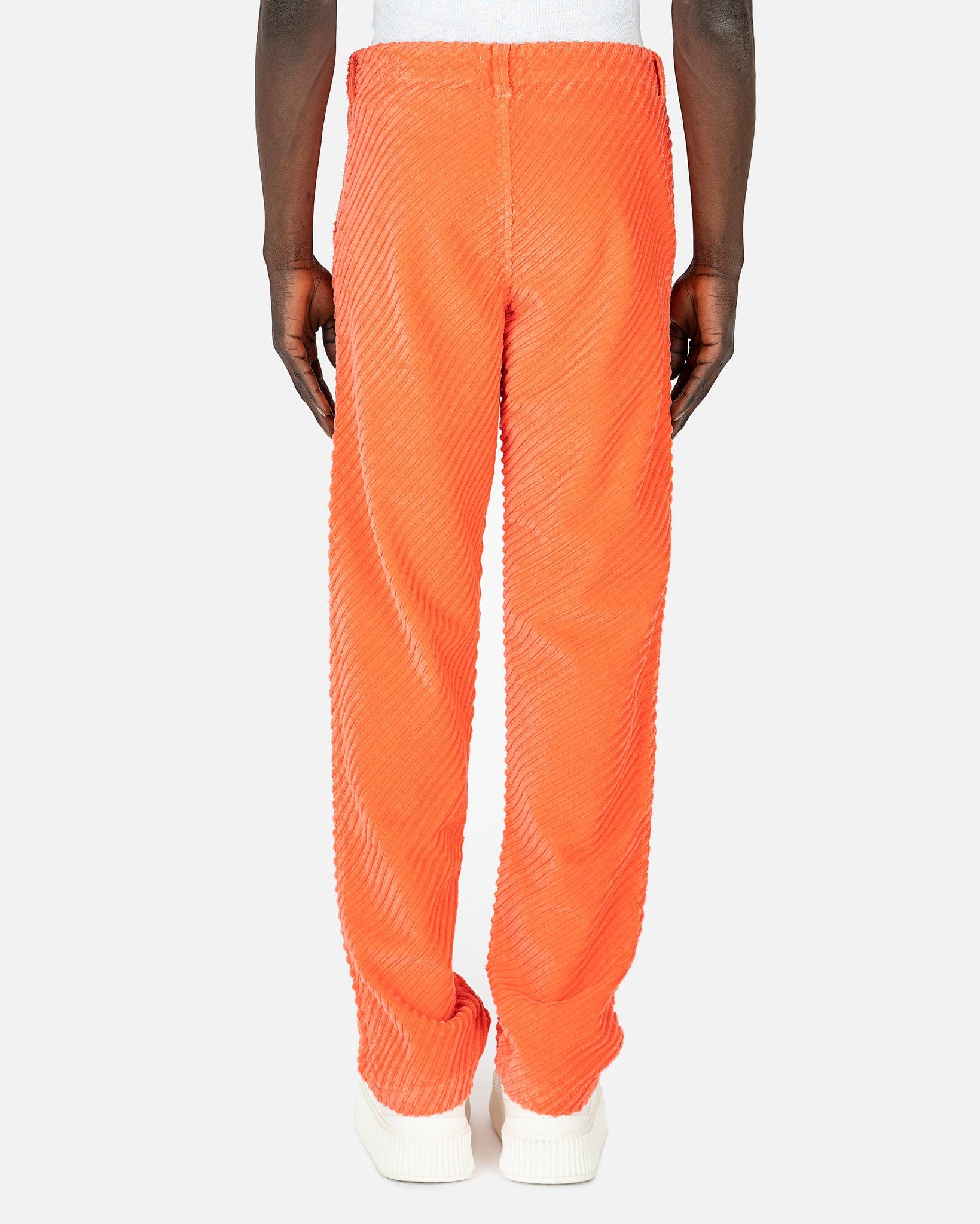ERL Men's Pants Woven Cargo Pants in Pink/Orange