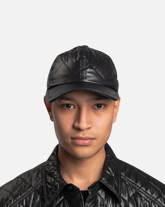 Juun.J Men's Hats Woven Hat in Black