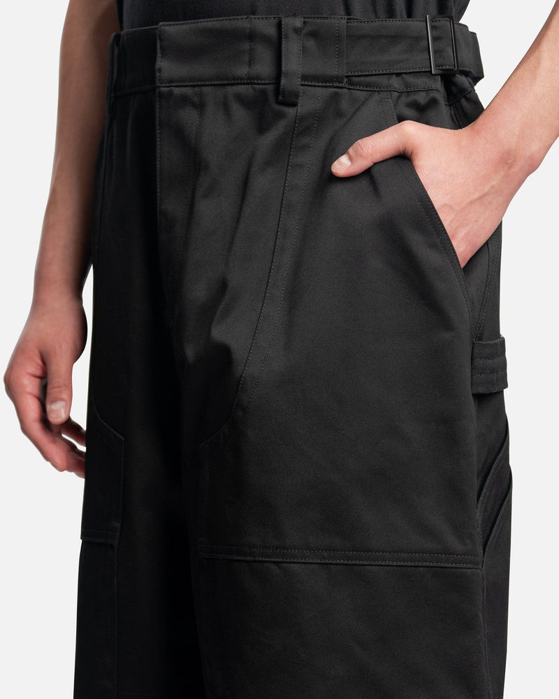 Juun.J Men's Pants Woven Pants in Black