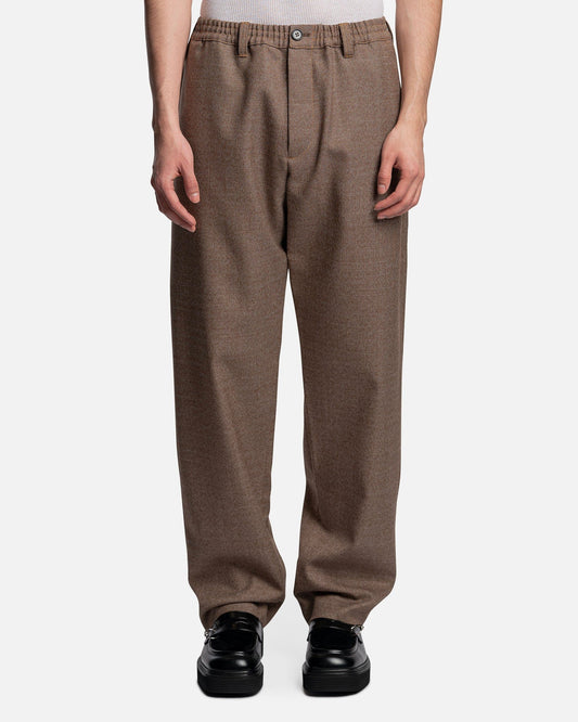 Marni Men's Pants Woven Pants in Raw Sienna
