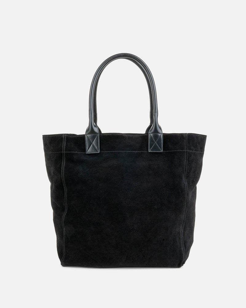 Isabel Marant Etoile Women Bags Yenky Suede Logo Tote in Black