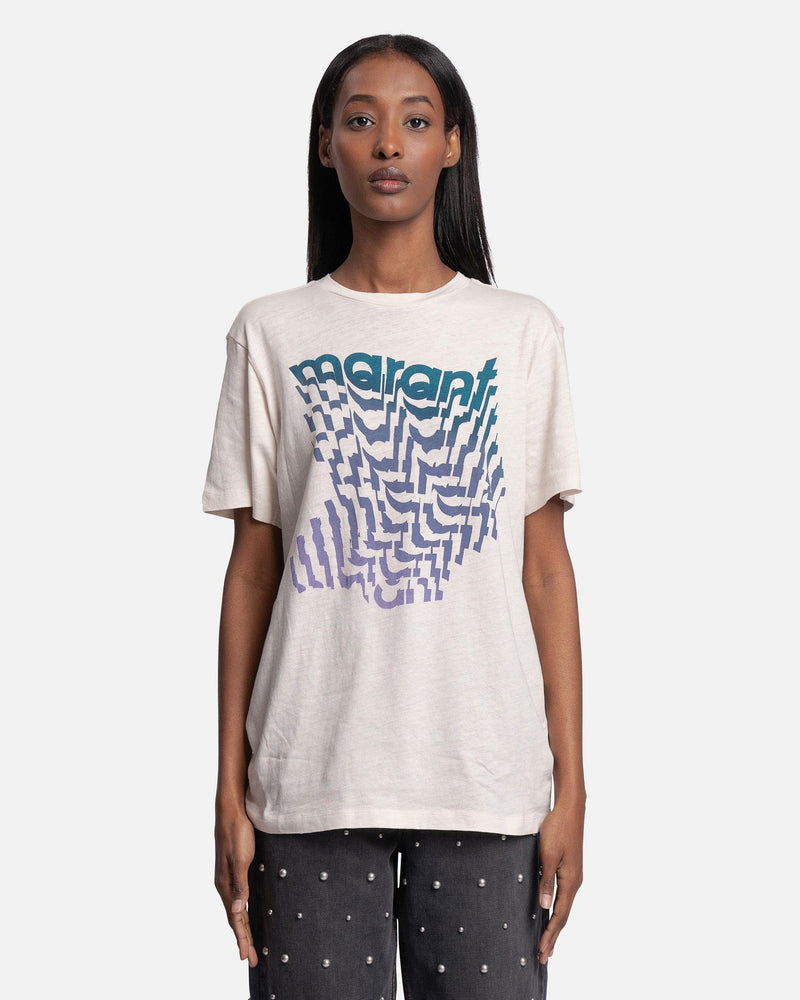 Isabel Marant Etoile Women T-Shirts Zewel T-Shirt in Ecru