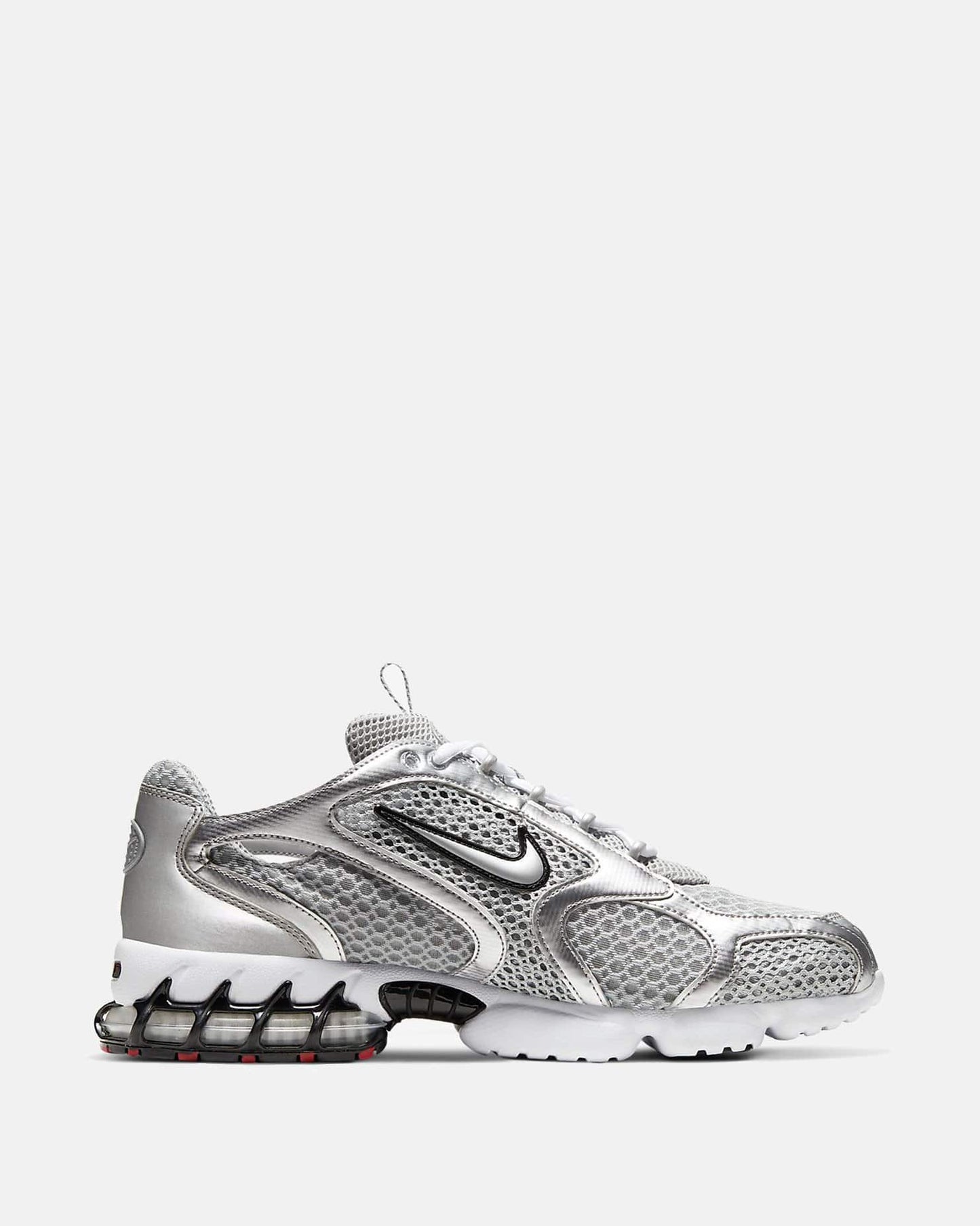 Nike Men's Sneakers Zoom Spiridon Cage 2 in Light Smoke Grey